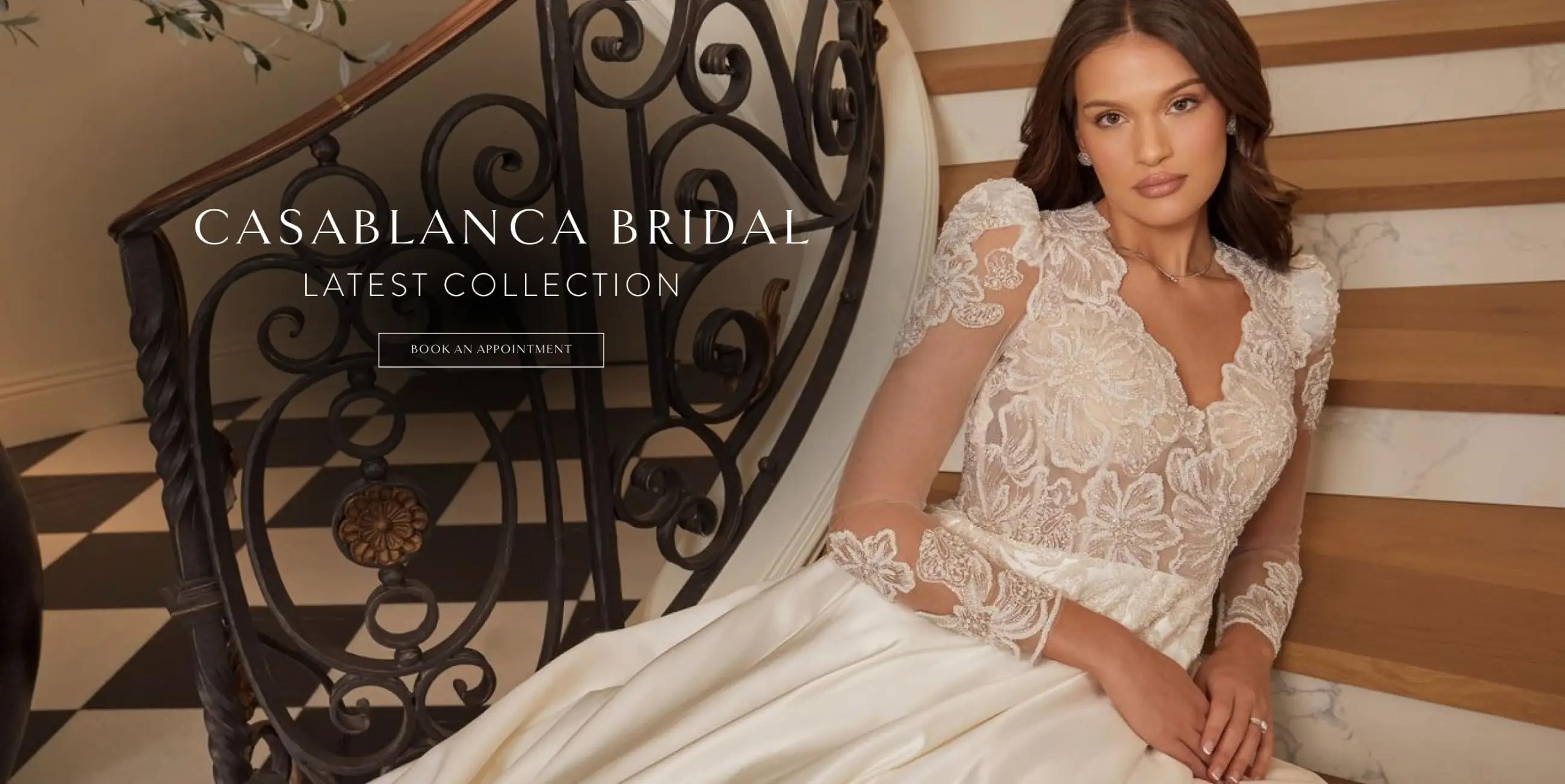 Casablanca Bridal latest collection