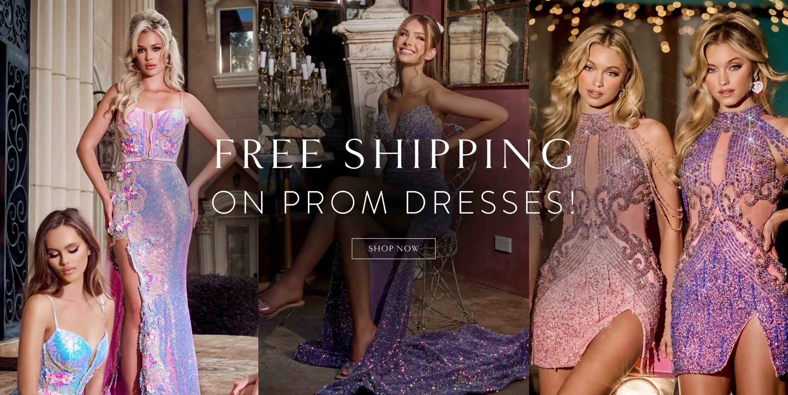 Free Shipping prom dresses banner